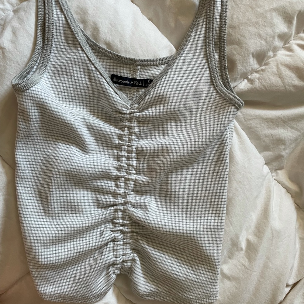 Abercrombie cinched tank-top